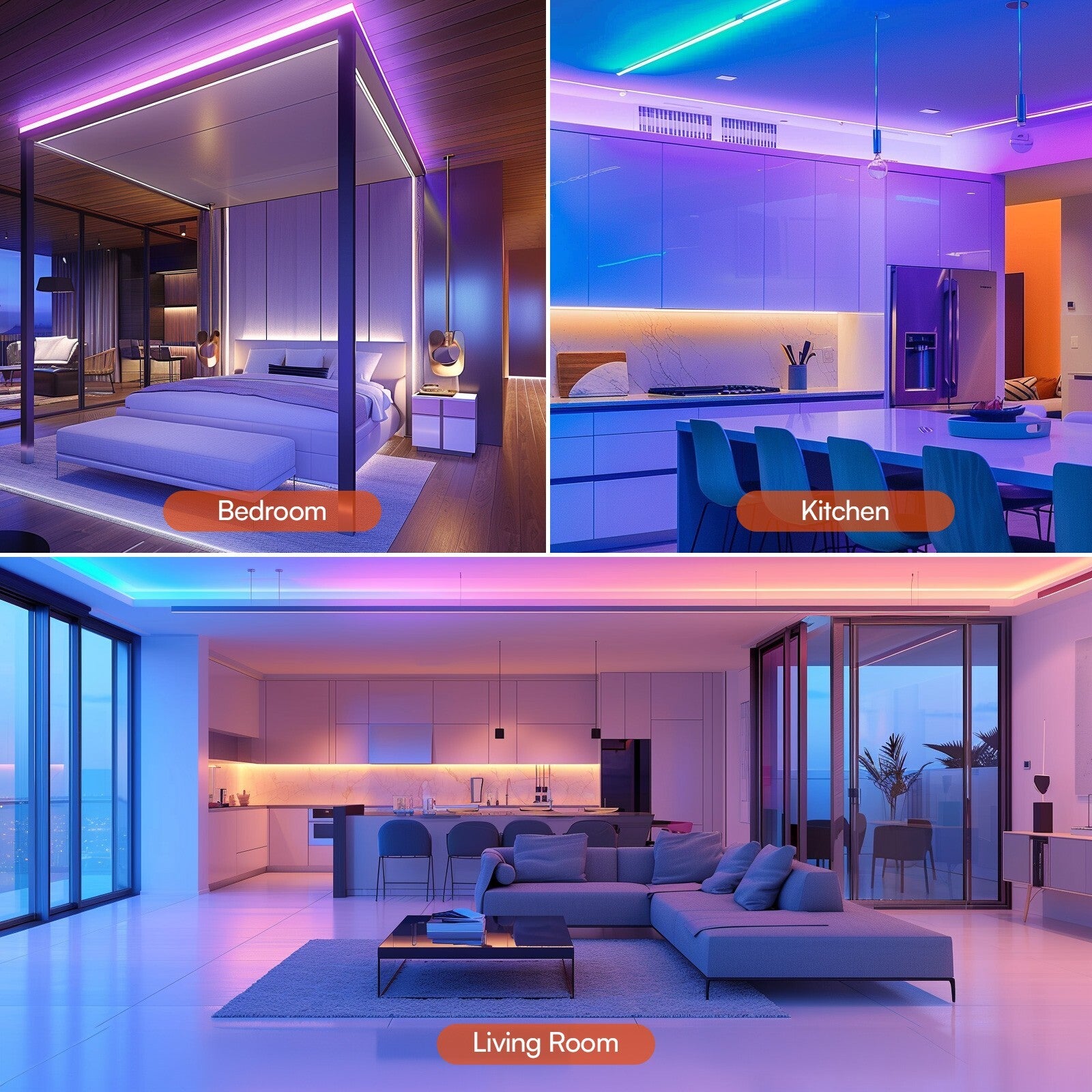 LED Strip Lights, Smart Light with App Remote Control