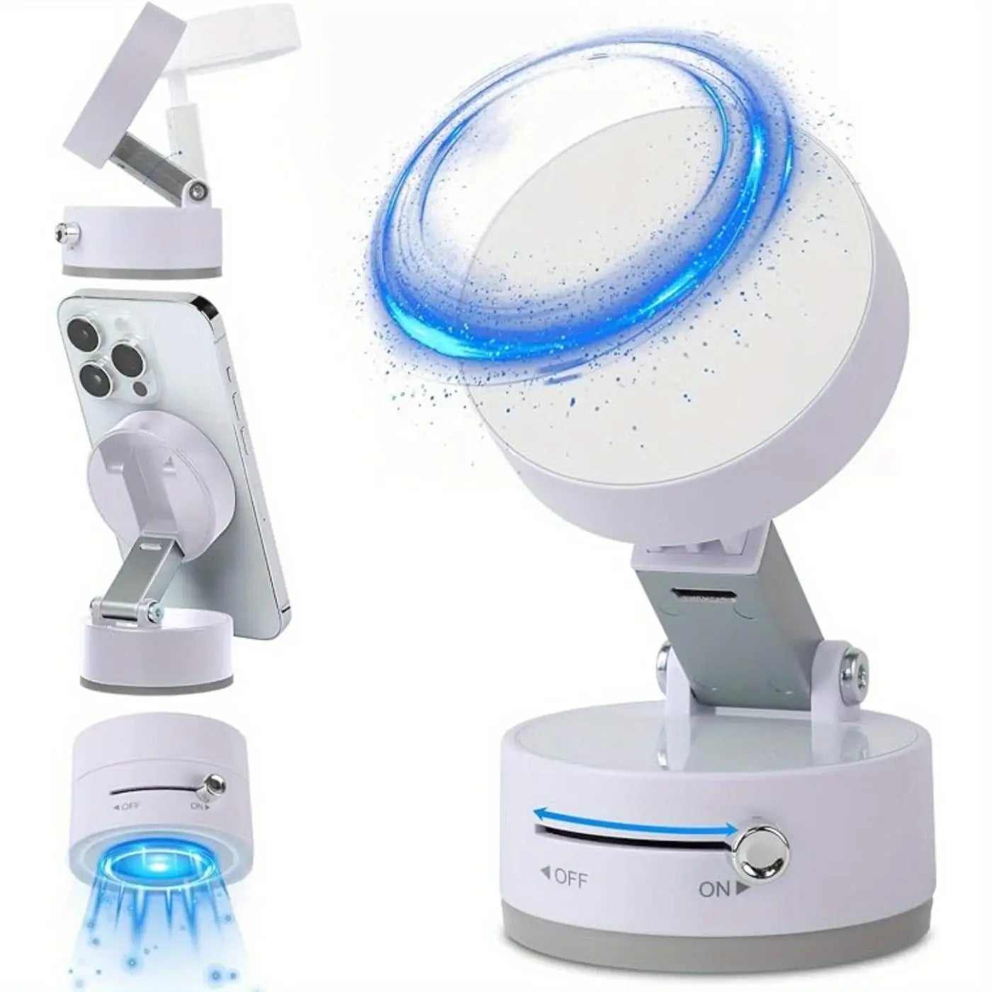 Magnetic Vacuum Phone Holder